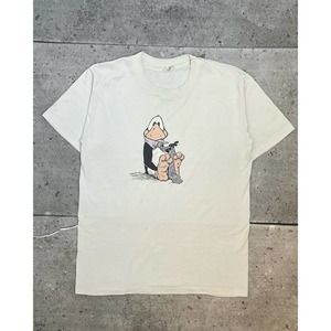 "Business Penguin" Tee (M) - 1990s